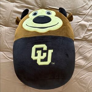 Mascot Factory Colorado University Buffalo Squishy Pillow - 12”